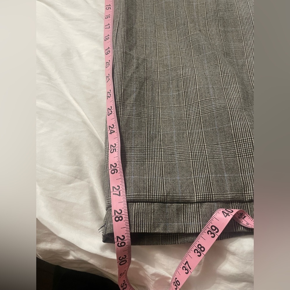 J Crew Italian Wool Herringbone Wide Leg Pants Trousers - Picture 14 of 16